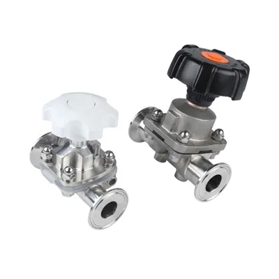 Manuālā diafragmas vārsta strukturālās iezīmes